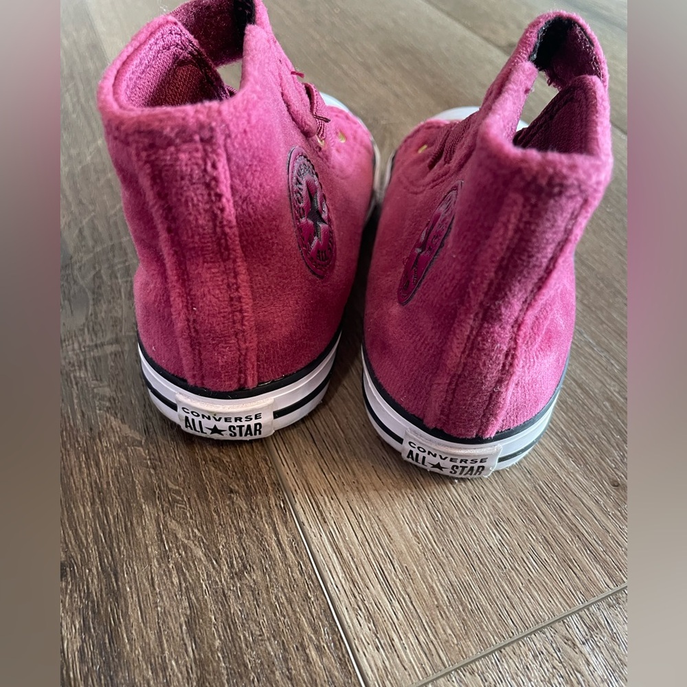 Converse Chuck Taylor All Star Easy On Velvet Size 7 Toddler - Picture 4 of 5